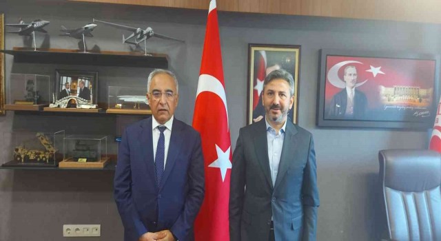 Rektör Turgut, Milletvekili Aydın ile bir araya geldi