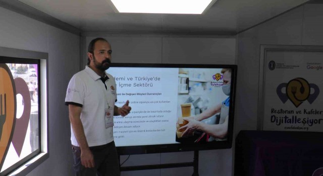 Restoran Kafeler Dijitalleşiyor Projesi Kayseride tanıtıldı