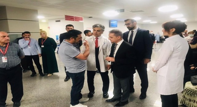 Sağlık Müdürü Tekin hastanede incelemelerde bulundu