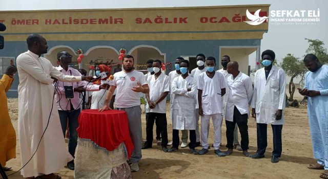 Sağlık ocağı ile Afrikada Şehit Ömer Halis Demir adı yaşatılıyor