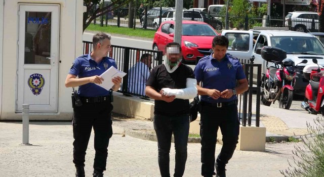 Sağlıkçıyı yaralama şüphelisi adliyede