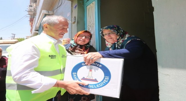Şahinbeyde evinin önünü temiz tutanlar ödüllendiriliyor