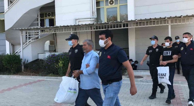 Şahmeran operasyonunda gözaltına alınan 15 şüpheli adliyeye sevk edildi