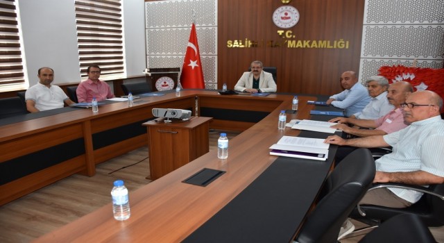 Salihlide kurban bayramı öncesi komisyon toplandı