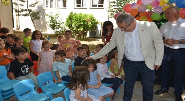 Salihlide mesleki eğitim sergisi açıldı