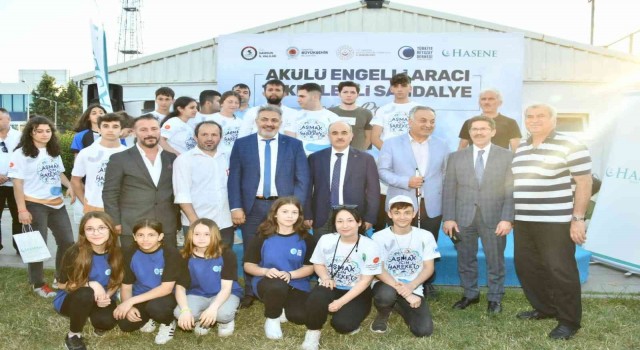 Samsunda 126 engelliye tekerlekli sandalye