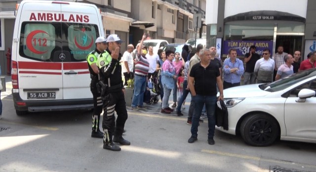 Samsunda çatıda can pazarı: Polisin hamlesi kadını kurtardı