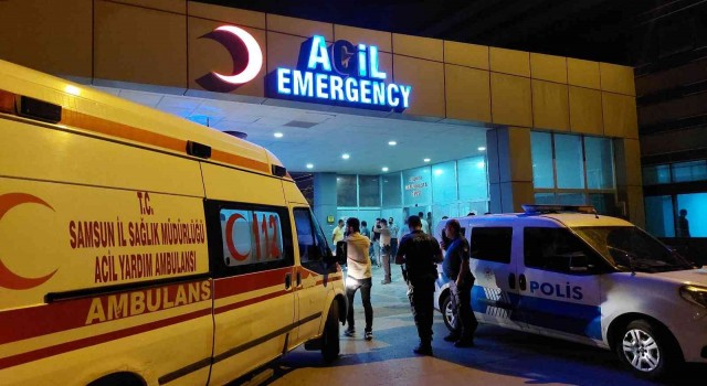 Samsunda silahlı saldırı: 2 yaralı