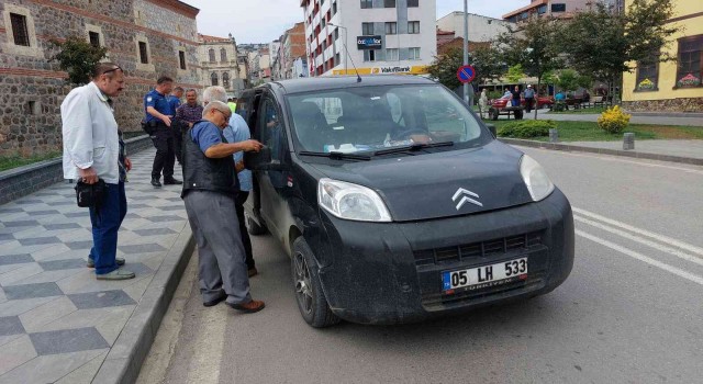 Samsunda trafik kazası: 1 yaralı