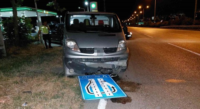 Samsunda trafik kazası: 2 yaralı