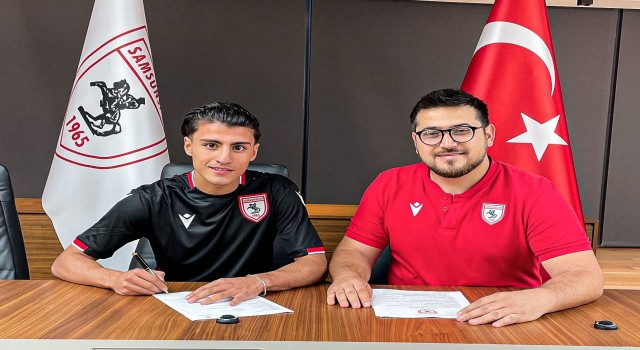 Samsunspor, Yusuf Ensar Poyrazlı ile 3 yıllık anlaşmaya vardı