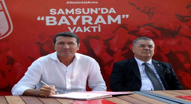 Samsunsporda Bayram Bektaş dönemi başladı