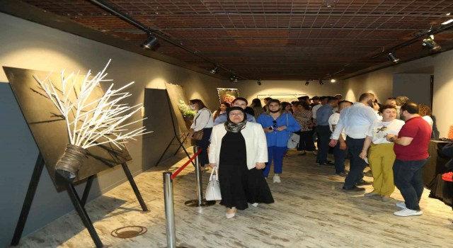 Sanayi atıklarından hayat bulan sanat eserleri Gaziantepte sergileniyor