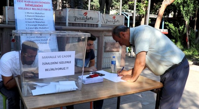 Sandıklar kuruldu, yeni Yusufelinin mahalle ve caddelerine isim aranıyor