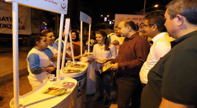 Şanlıurfaya sağlık sokağı kuruldu