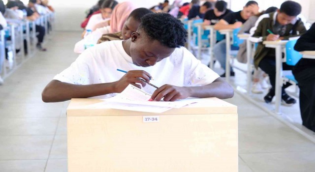 SCÜde Yabancı Öğrenci Sınavı yapıldı