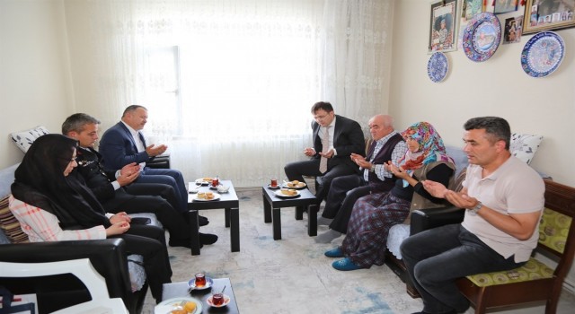 Şehit babaları unutulmadı