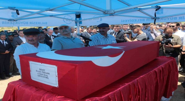 Şehit Uzman Çavuş Özcana veda