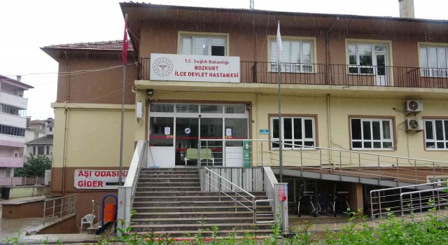 Selin vurduğu Bozkurtta ilçe devlet hastanesi boşaltıldı