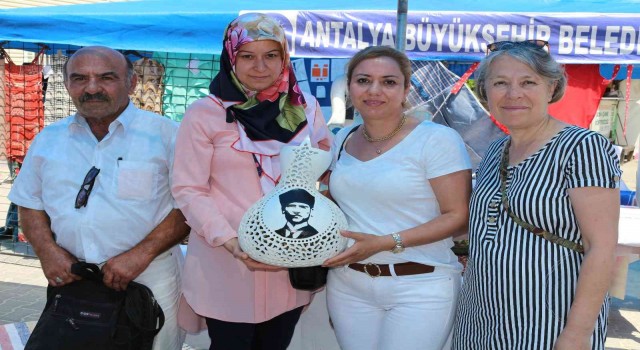 Serik ATASEMde yıl sonu sergisi düzenlendi