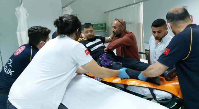 Silahlı saldırıya uğrayan pazarcı hastanelik oldu