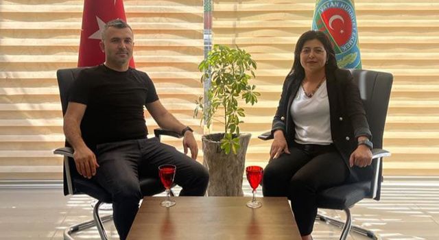 Silopi Üreticiler birliği Başkanı’ndan Bahçe Ziraat Odası’na ziyaret