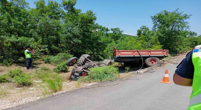 Sındırgıda traktör altında kalan şahıs hayatını kaybetti