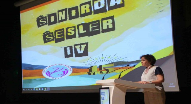 Sınır kentte şairler buluştu