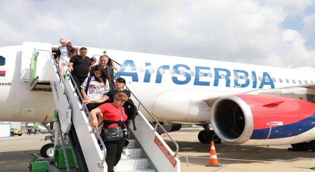Sırbistanı Alanyaya bağlayan seferler resmen başladı