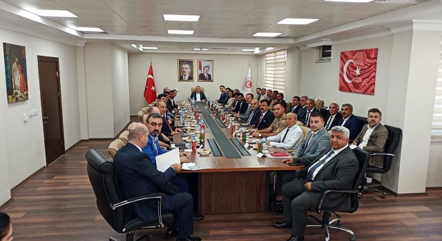 Şırnak Valisi Bilgin, Habur Sınır Kapısında incelemelerde bulundu