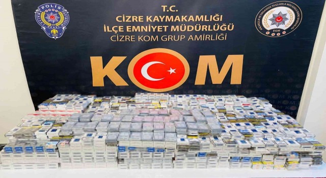Şırnakta kaçakçılık ve asayiş operasyonu: 47 gözaltı