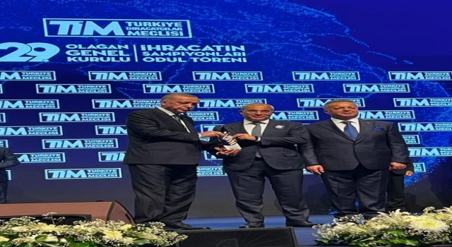 SOCAR Türkiyeye TİMden ihracat ödülü