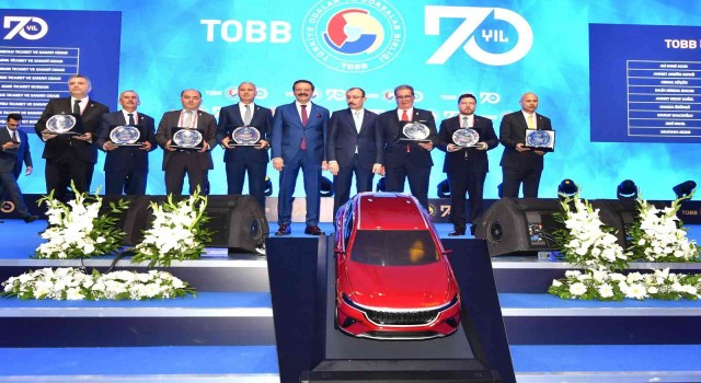 Söke Borsa Başkanı Sağele Hizmet Şeref Ödülü verildi