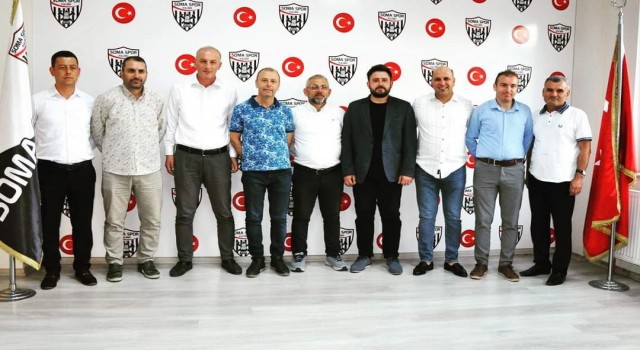 Somasporda Başkan Mustafa Aydın güven tazeledi