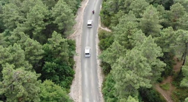 Sultanbeylide orman yangınlarına karşı polislerden denetim