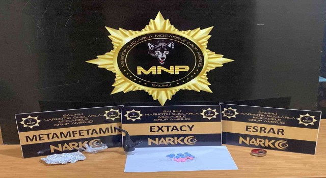 Şüpheli şahıstan metamfetamin ve uyuşturucu hap çıktı