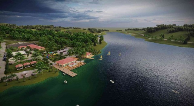 Tahtalı Göleti Doğa Park projesi hızla ilerliyor