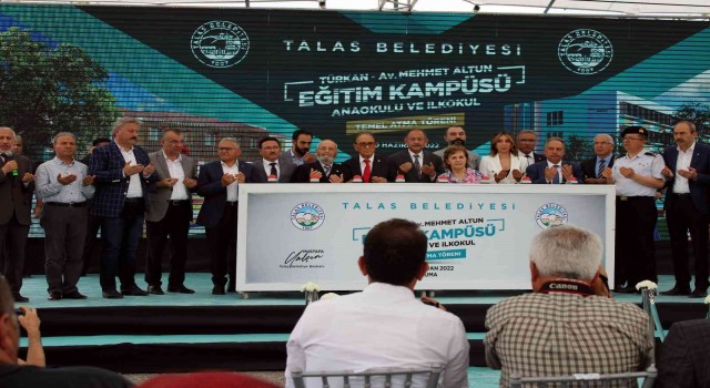 Talasta millet bahçesine ilk temel atıldı