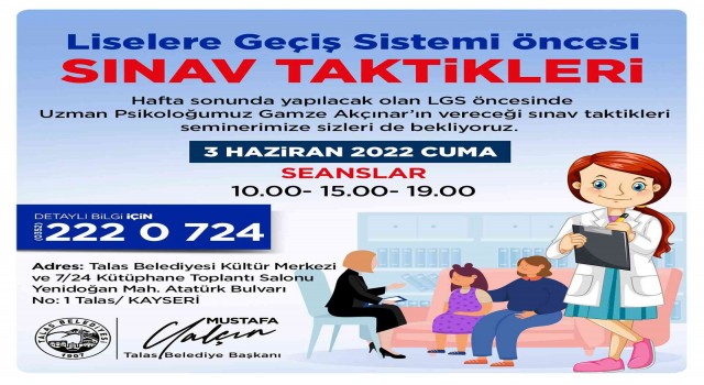 Talastan LGS öncesi sınav taktikleri