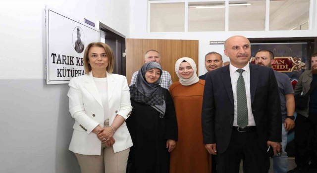 Tarık Kesekçi adı kütüphanede yaşayacak