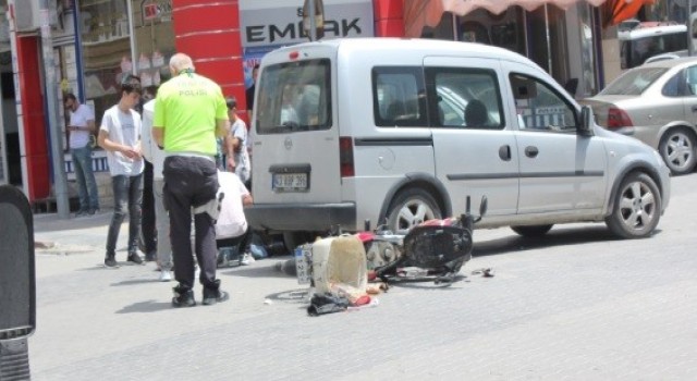 Tavşanlıda trafik kazası: 1 yaralı