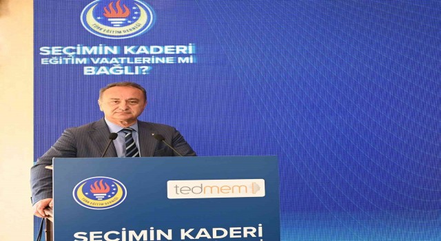 TEDden “Siyasi Partilerin Eğitim Vaatlerinin Seçmen Tercihlerindeki Rolü Araştırması” toplantısı