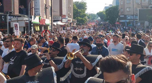 Tekirdağda Kiraz Festivali için dev yürüyüş