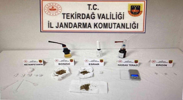 Tekirdağda uyuşturucu operasyonu: 2 kişi tutuklandı
