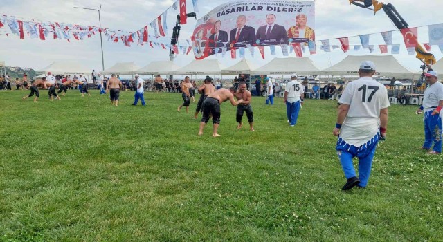Tekirdağda yağlı güreşler başladı
