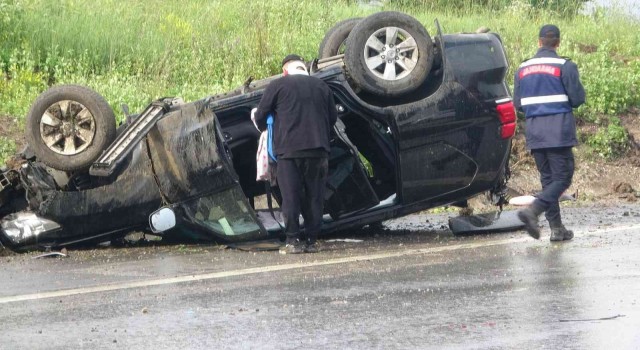 TEMde 6 aracın karıştığı zincirleme kazada 10 kişi yaralandı