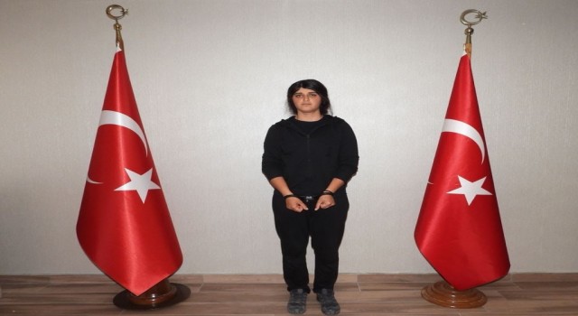 Terör örgütü PKK/YPGnin suikastçısı olarak çeşitli eylemlere katıldığı belirlenen Dilbirin Kaçar, MİTin Suriyedeki operasyonuyla Türkiyeye getirildi.