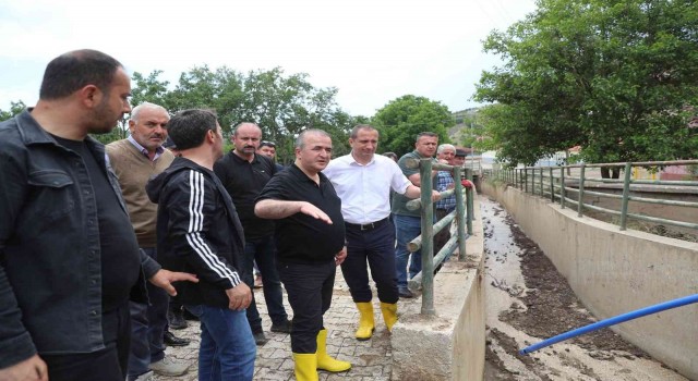 Tokatta dolu yağışı etkili oldu