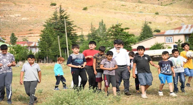 Tufanbeylide çocuklar istedi, başkan çalışma başlattı