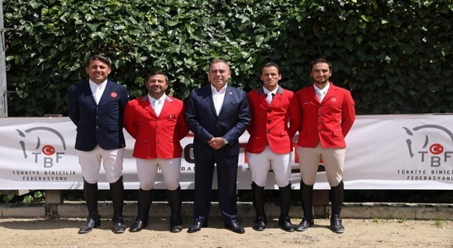 Türk Binicilik Milli Takımı 19. Akdeniz Oyunları için Cezayirde